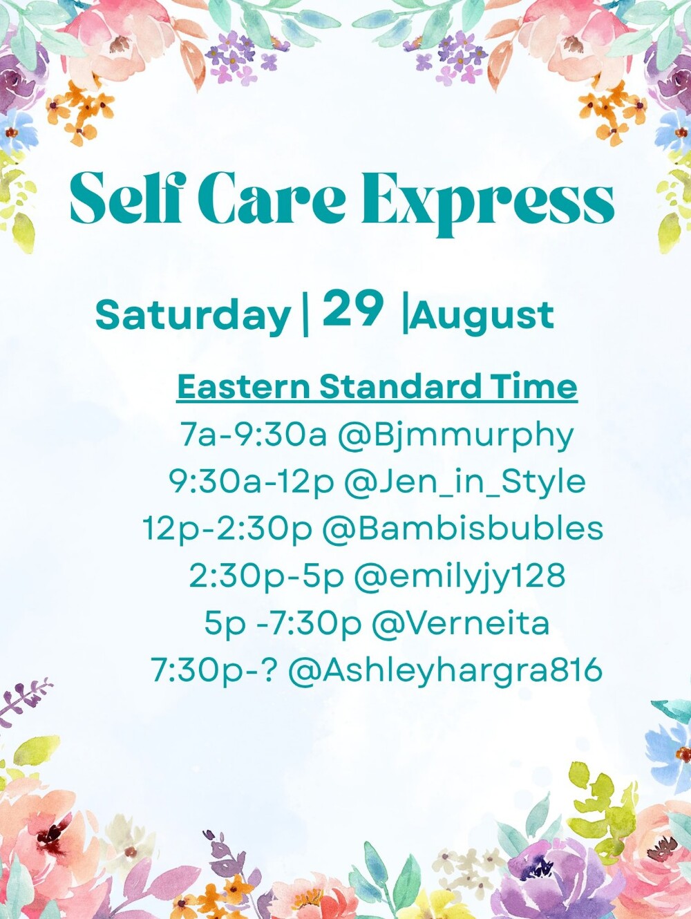 Self Care Share Show Express